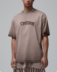 Camisetas Custom Puff Print Alphalete Graphic T Shirt Heavy 100% Cotton 240gsm Comfort Tee Designer Relaxed Fit Men T Shirt Suit