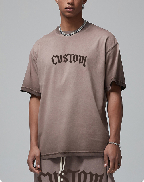 Camisetas Custom Puff Print Alphalete Graphic T Shirt Heavy 100% Cotton 240gsm Comfort Tee Designer Relaxed Fit Men T Shirt Suit