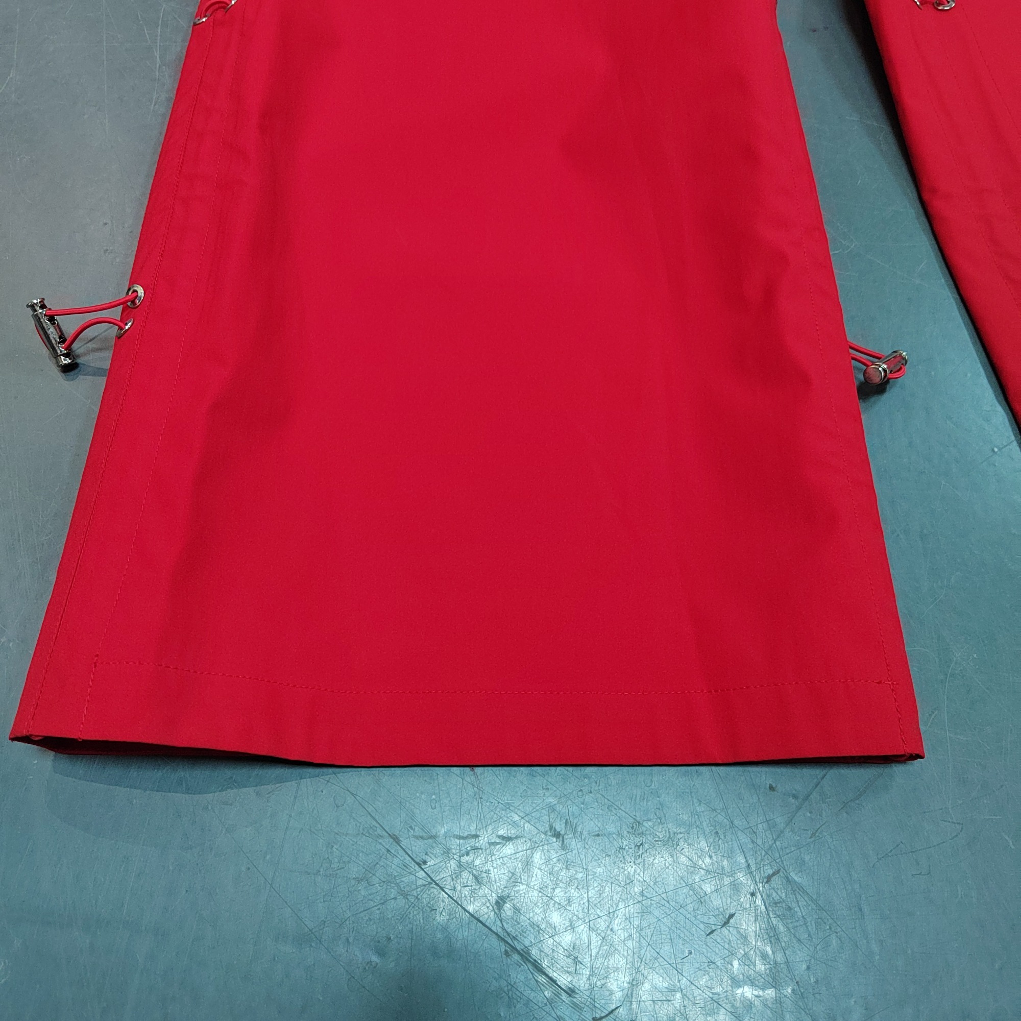 High Quality Custom Logo Drawstring Pockets Waterproof Streetwear Loose Windbreak Nylon Pants Men