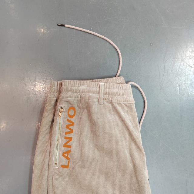 Suede Streetwear Durable Polyester Utility Drawing Patchwork Bottomwear Joggers For Men