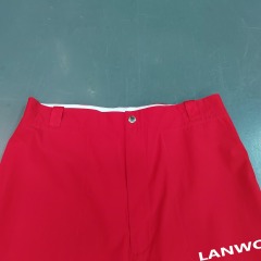 High Quality Custom Logo Drawstring Pockets Waterproof Streetwear Loose Windbreak Nylon Pants Men