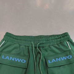 Spring And Autumn New Sports Pants Men'S Casual Pants Trendy Brand Loose Straight Tube Reflective Running Training Pants Men'S