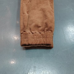 Custom Men Puff Print Casual Stack Heavyweight Cotton Zippered Cuffs Flared Jogger Cargo Pants Multi Pocket