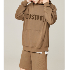 Men'S Hoodies & Sweatshirts Unisex 400gsm Fleece Custom Oversized Embroidery Hoodies