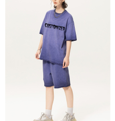 Custom Men Streetwear 100% Cotton Vintage Wash Hoodie Oversized Heavyweight Sun Faded Distressed Acid Wash Hoodies