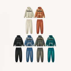 Custom Logo Printed 305gsm 100%Cotton Men'S Oversized Plain Drop Shoulder Tshirt Heavyweight Embossed Long Sleeve Unisex T Shirt