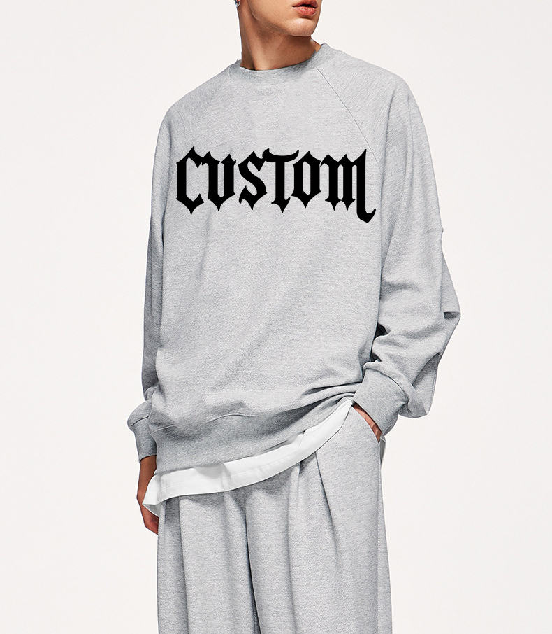 Custom Heavy Cotton Blank Street Wear Loose Vintage Acid Wash Tracksuit Sets Oversized Zipper Hoodie Pants Tracksuits Unisex Set