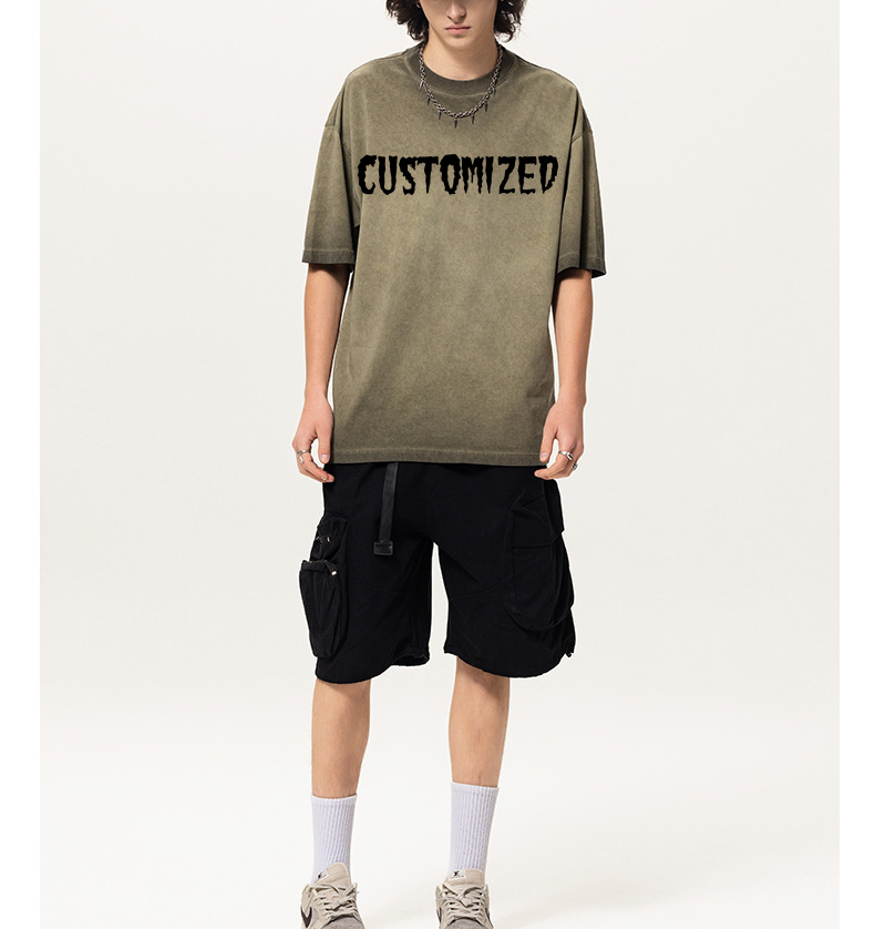 Custom Men Streetwear 100% Cotton Vintage Wash Hoodie Oversized Heavyweight Sun Faded Distressed Acid Wash Hoodies