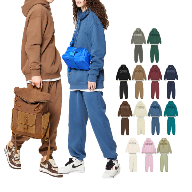 Wholesale 2024 Custom Tracksuit Polyester Jogging Sportswear Gym Solid Color 2 Piece Shorts Men Set