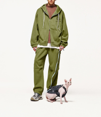 Wholesale 2024 Custom Tracksuit Polyester Jogging Sportswear Gym Solid Color 2 Piece Shorts Men Set