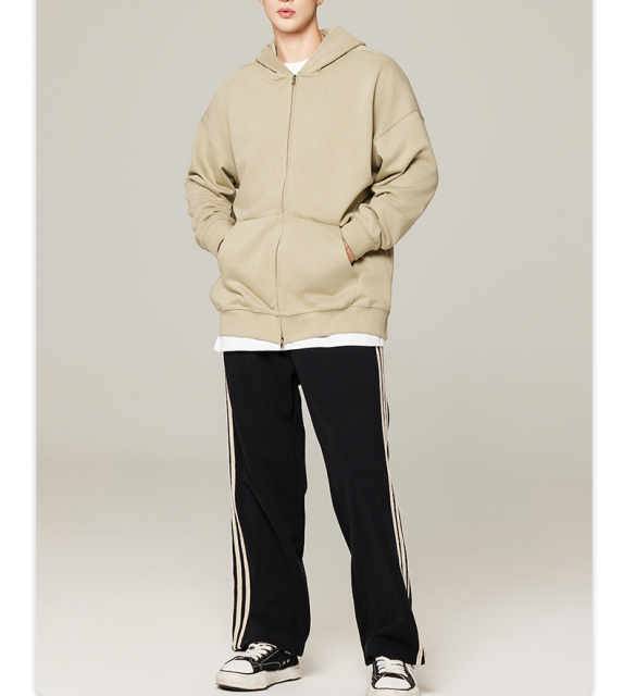 Custom Logo Printed 305gsm 100%Cotton Men'S Oversized Plain Drop Shoulder Tshirt Heavyweight Embossed Long Sleeve Unisex T Shirt