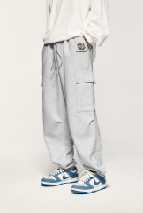 Wholesale 2024 Custom Tracksuit Polyester Jogging Sportswear Gym Solid Color 2 Piece Shorts Men Set