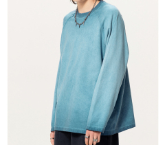 Custom Heavy Cotton Blank Street Wear Loose Vintage Acid Wash Tracksuit Sets Oversized Zipper Hoodie Pants Tracksuits Unisex Set