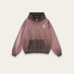 Fall 2024 new heavy 380G off-shoulder color hoodie for men and women can wear a hoodie