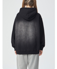 Tide brand 2024 fall American tide brand retro hoodie men gradual casual wash to make old lovers hoodie