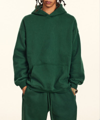 Men's 2024 fall casual basic hoodie plus fleece sweatpants American fashion brand sportswear suit for men and women