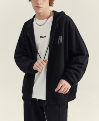 Men's hooded cardigan hoodie men's senior sense heavy fashion brand new autumn and winter printed zipper coat