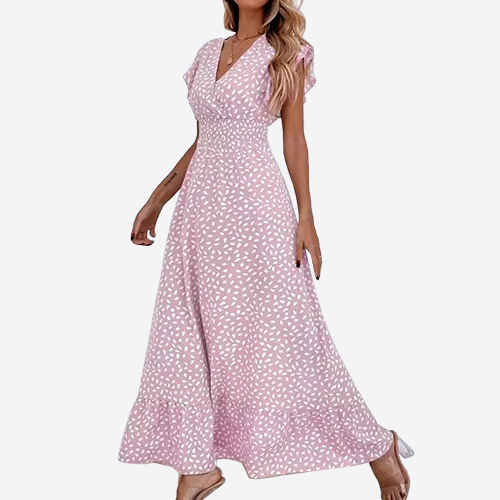 New 2025 Hot Summer Women's Dress Women Europe America ODM OEM Customize Design Dress Women