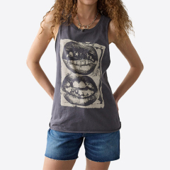 Summer New Abstract Photoreal Graphic Muscle Tank Top