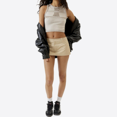 Custom Summer New Seamless Crop Tank Top