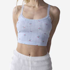 Halter Vest Women 2025 European and American Women's Summer Sexy Slim-fit Short Spice Girls Solid Color Base Shirt