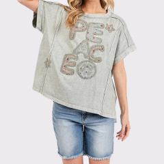 Custom 2025 New Round Neck Short Sleeve T-Shirt