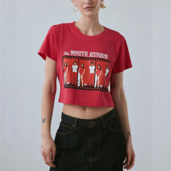 Custom Fashion Street Casual For Women T-shirt