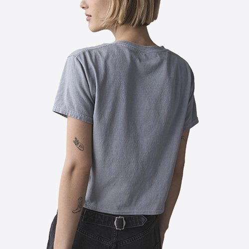 Custom Vinyl Record Pop Art Graphic Slim Tee