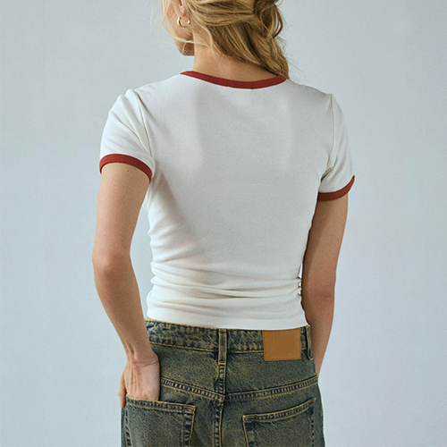 Europe and America 2025 New Wild Graphic Fitted Kawaii Anime T Shirts