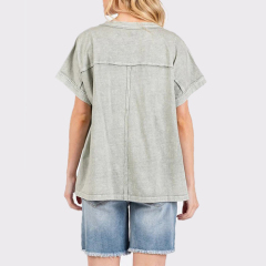 Custom 2025 New Round Neck Short Sleeve T-Shirt