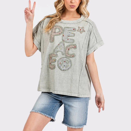 Custom 2025 New Round Neck Short Sleeve T-Shirt