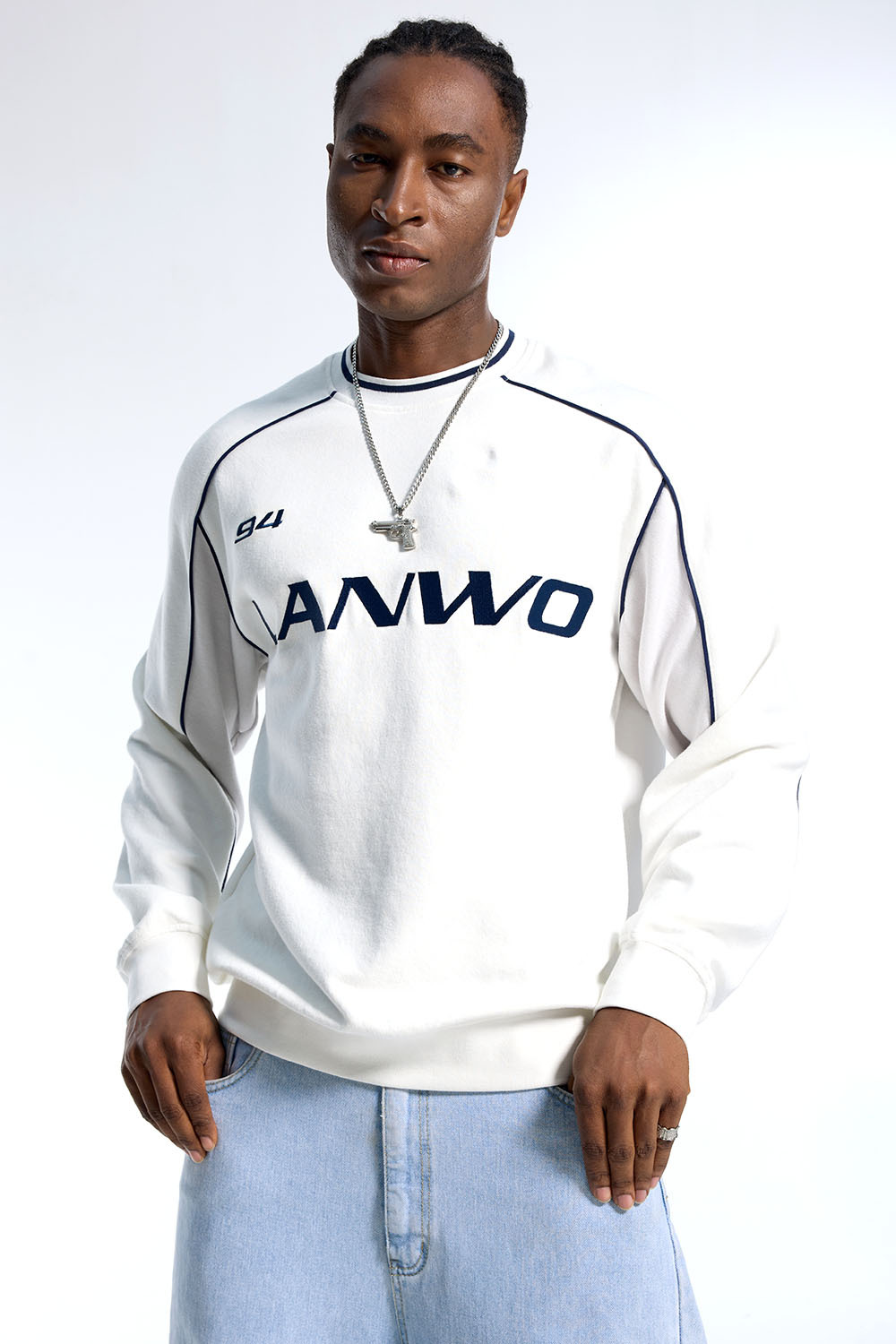 Custom best-quality loose thick men's long hoodies