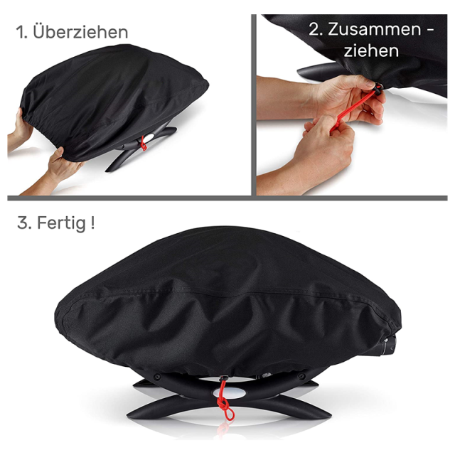 Premium BBQ Grill Cover 76 x 40 x 30cm
