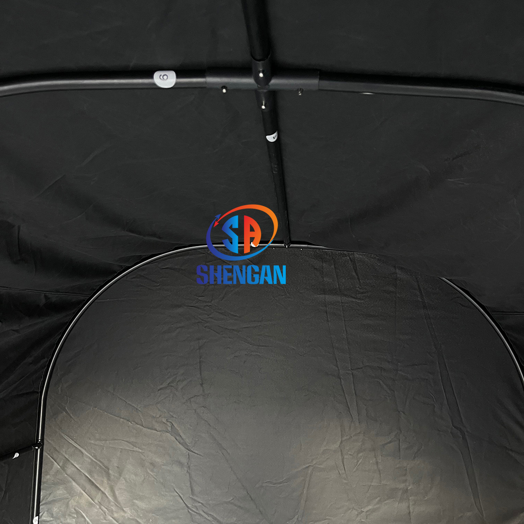 Large Size Heavy Duty Waterproof Bicycle Garage Shelter BicycleTent , All-Weather proof Black Color Protection