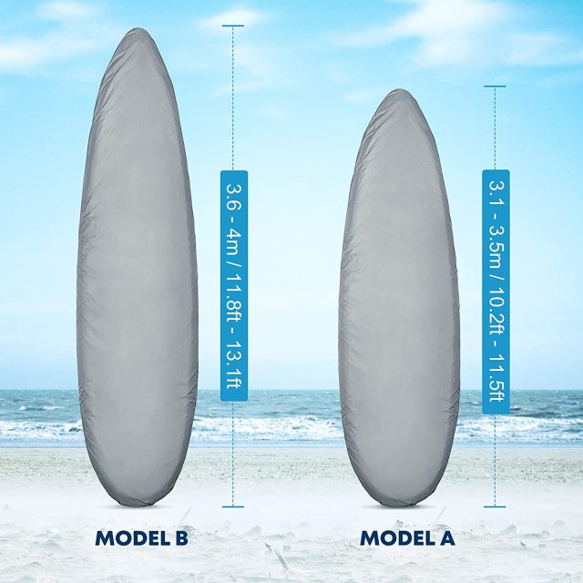 Kayak Cover Canoe Storage Dust Cover Waterproof & UV Protection Cover, Outdoor Fishing Boat Cover