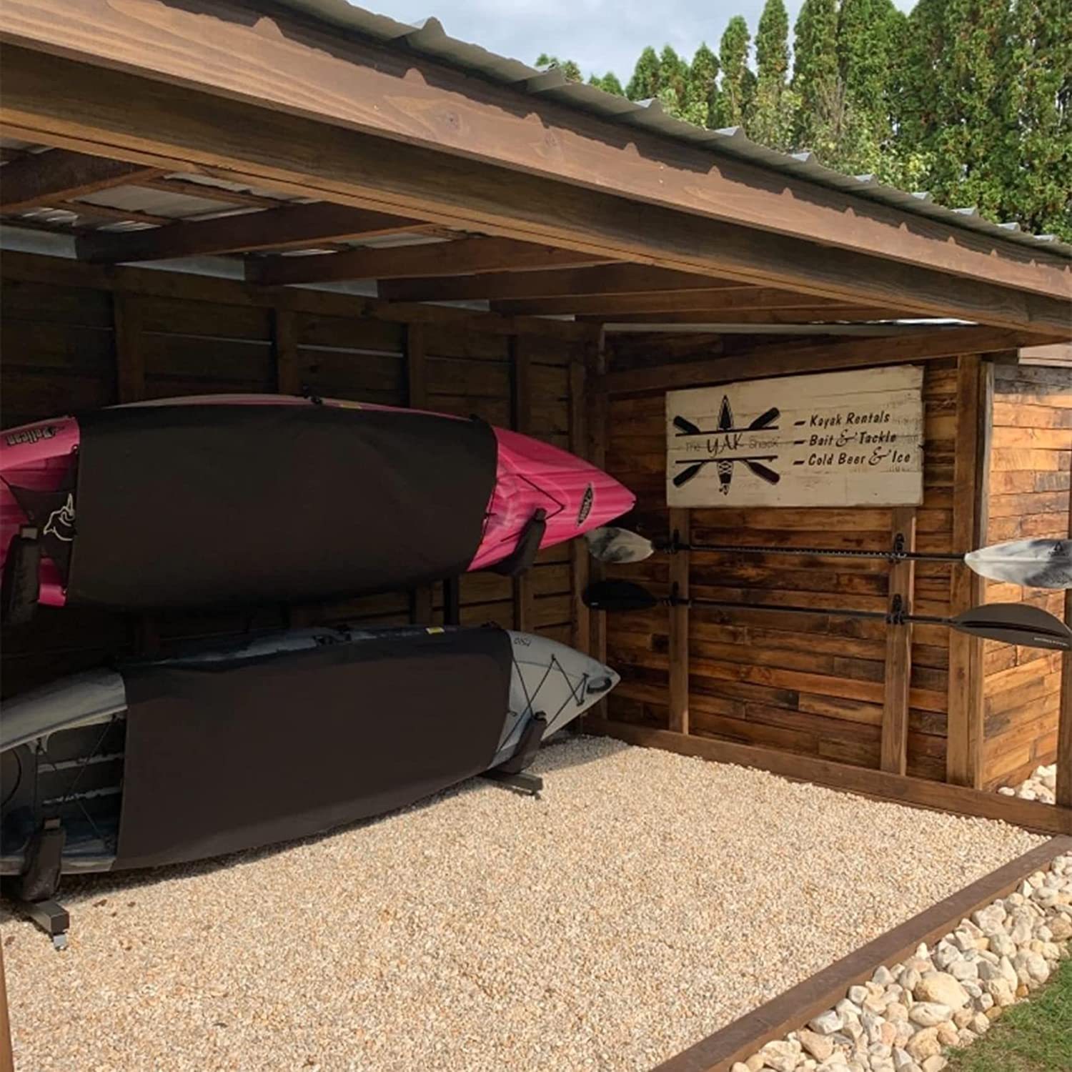 Universal Kayak Cockpit Drape Waterproof Seal Cockpit Cover for Indoor and Outdoor Storage