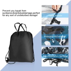 7.8-18ft Waterproof Kayak Canoe Cover-Storage Dust Cover UV Protection Sunblock Shield for Fishing Boat /Kayak / Canoe 7 Sizes Camouflage navy blue