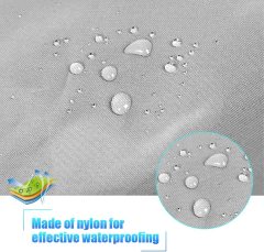 7.8-18ft Waterproof Kayak Canoe Cover-Storage Dust Cover UV Protection Sunblock Shield for Fishing Boat /Kayak / Canoe 7 Sizes Silver