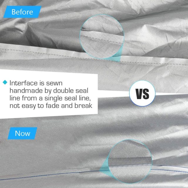 7.8-18ft Waterproof Kayak Canoe Cover-Storage Dust Cover UV Protection Sunblock Shield for Fishing Boat /Kayak / Canoe 7 Sizes Blue