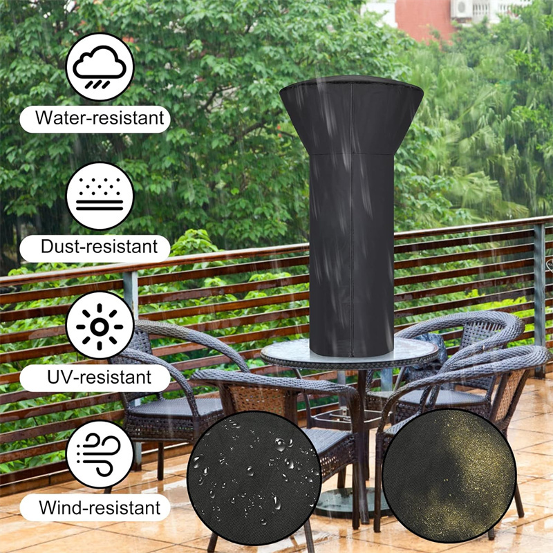 outdoor round heater cover