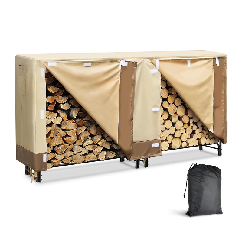 600d Oxford Fabric Firewood Log Rack Cover