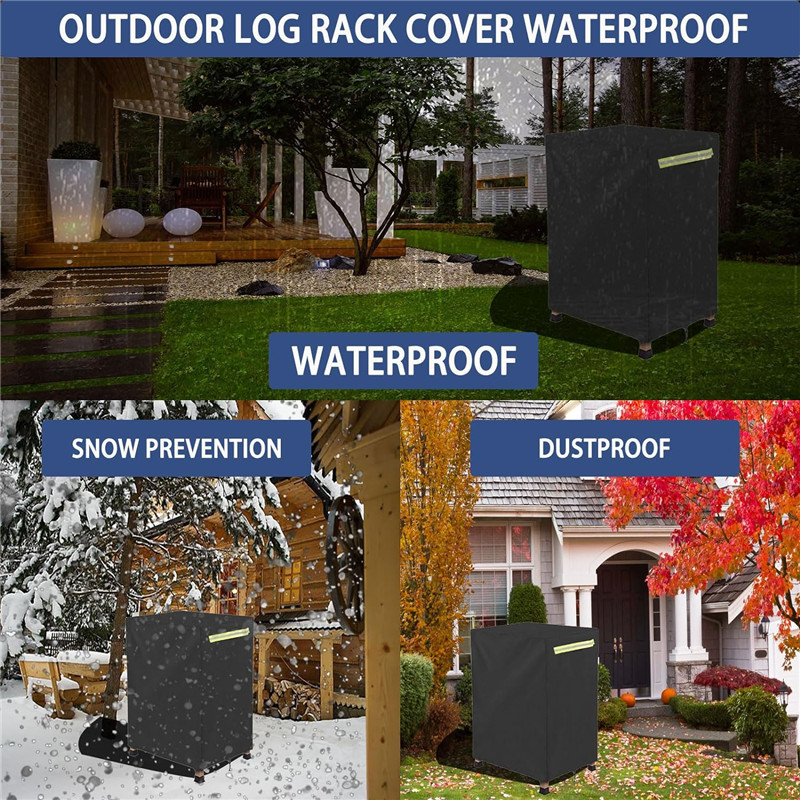 Firewood Rack Snow Protector