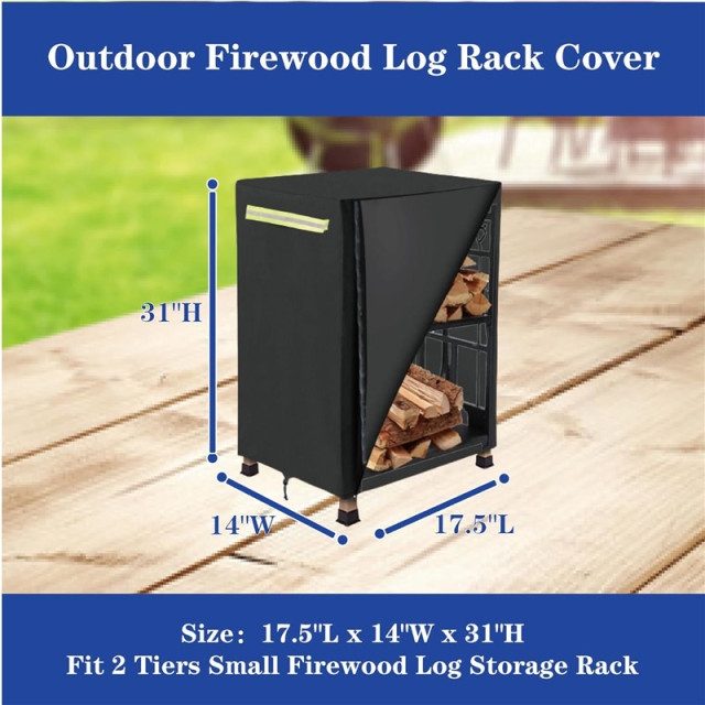Firewood Rack Snow Protector