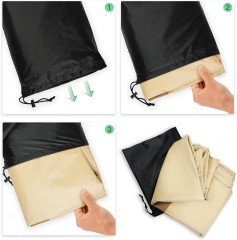 600d Oxford Fabric Firewood Log Rack Cover