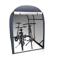 Canopy Shelter with Roll-up Zipper Door for Bike Motorcycle