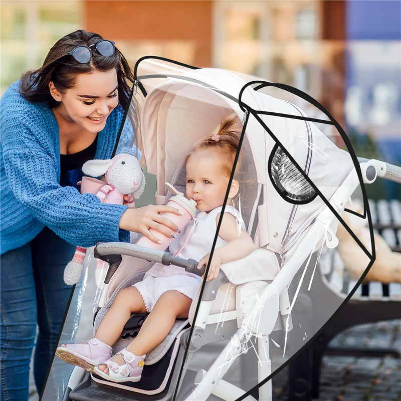 Rain Cover For Baby Travel Pushchair Stroller Buggy Pram