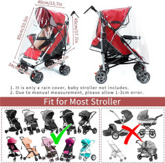 Rain Cover For Baby Travel Pushchair Stroller Buggy Pram