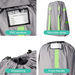 120 x 60cm Extra Large Pram Airplane Pushchair Car Seat Gate Check Waterproof Travel Bag