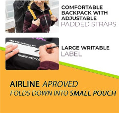 Car Seat Travel Bag For Airplane luggage organizer