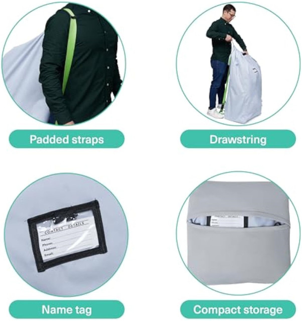 Baby Buggy Travel Bag for Easy Airplane Gate Check in